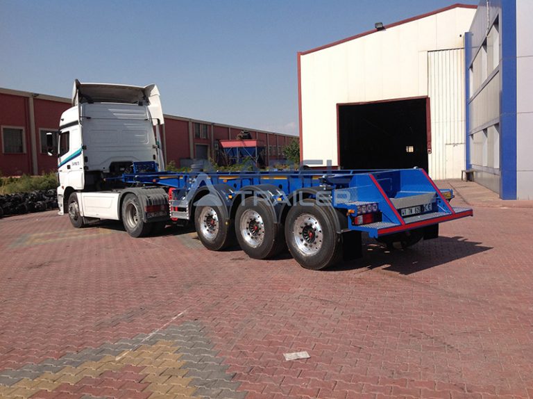 ISO TANK SKELETAL TRAILER - ISO TANK CONTAINER CHASSIS