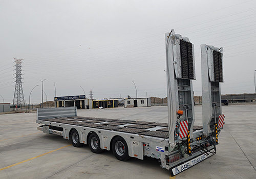 3 AXLE DRAWBAR REMORQUE TRAILER TRIDEM